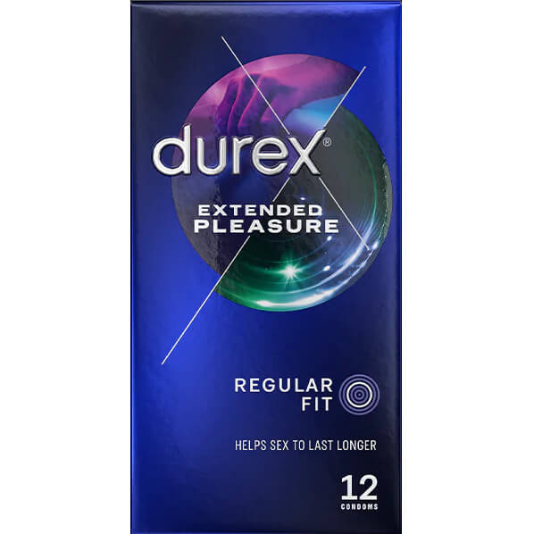 Durex Extended Pleasure Climax Delay Condoms (Durex Performa) 36 Condoms - Delaying