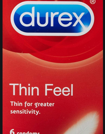 Durex Thin Feel Condoms 6 Pack