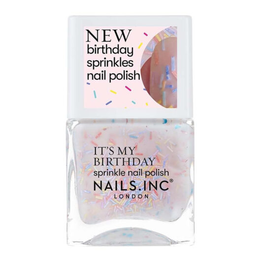 It's My Birthday Cake-Scented Sprinkles Nail Polish