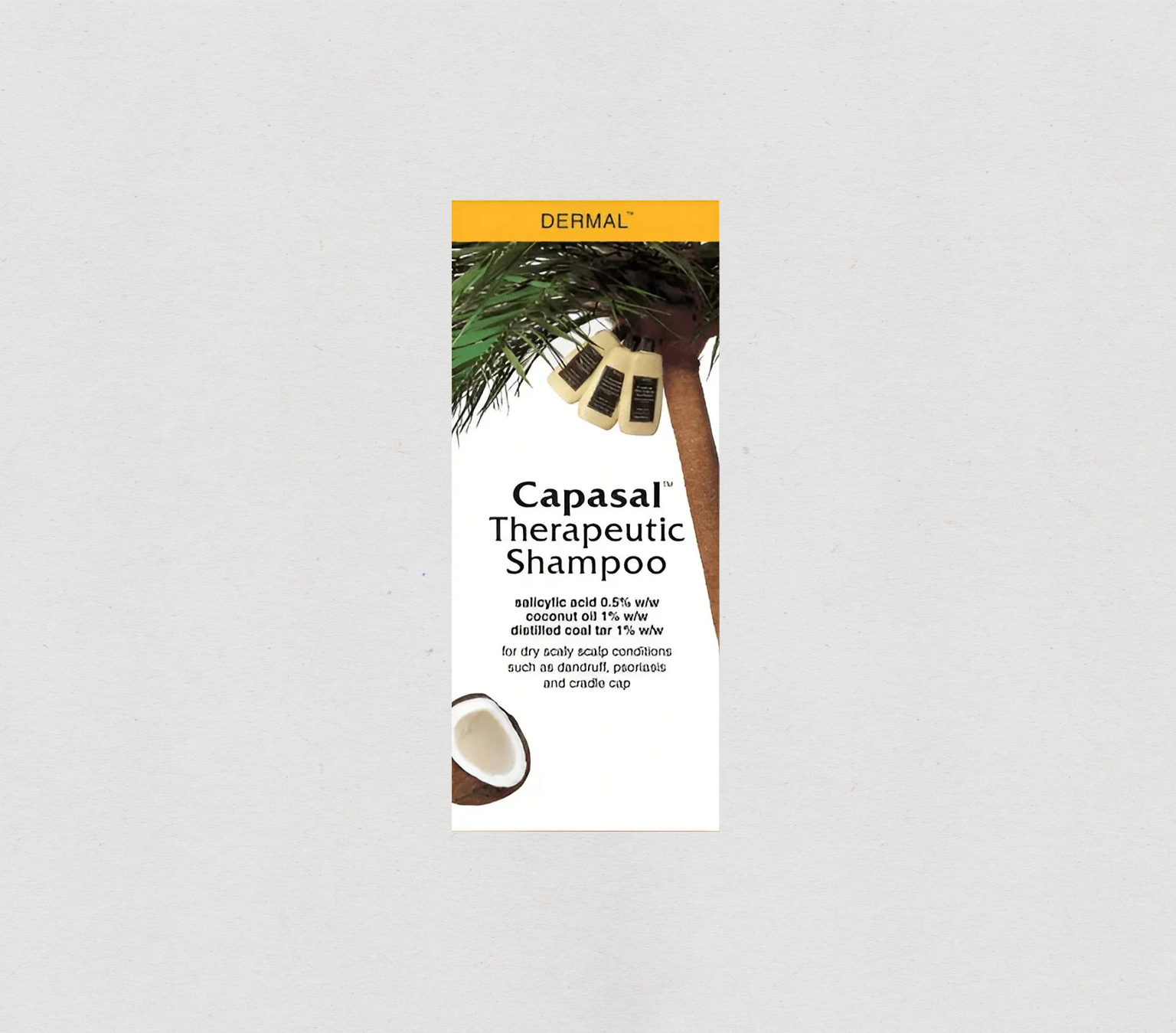 Capasal Therapeutic Dandruff Shampoo 250ml