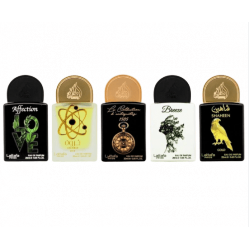 Lattafa Giftset Collection 20ml X 5 Pcs Gift Set Box 1