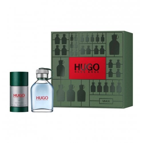 Hugo Boss Hugo Man - Gift Set With 75ml Eau De Toilette Spray and 75ml Deodorant Stick