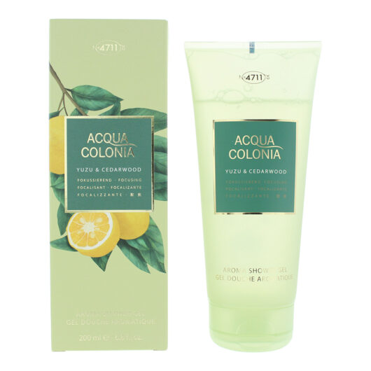 4711 Acqua Colonia Yuzu Cedarwood Shower Gel 200ml