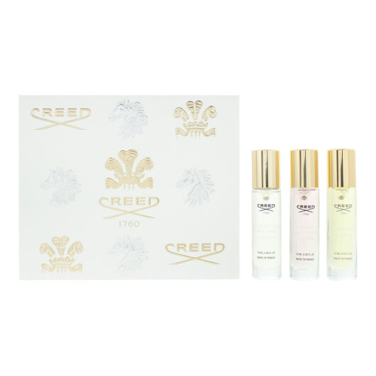 Creed Piece Gift Set: Aventus For Her Eau De Parfum 10ml -carmina Eau De Parfum 10ml - Wind Flowers Eau De Parfum 10ml