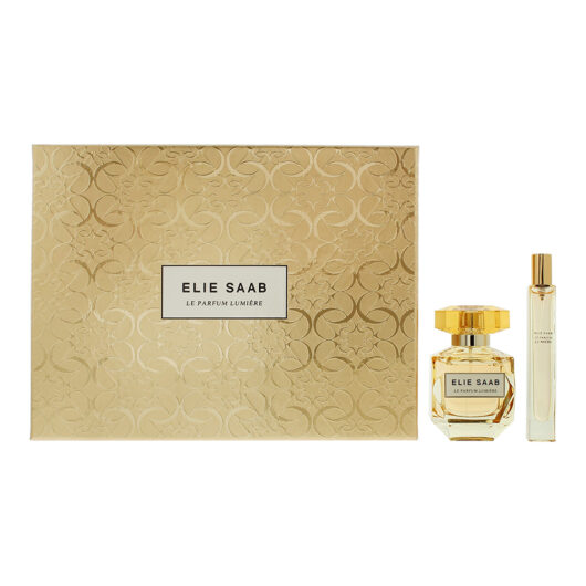 Elie Saab Le Parfum Lumiere 2 Piece Gift Set: Eau De Parfum 50ml - Eau De Parfum