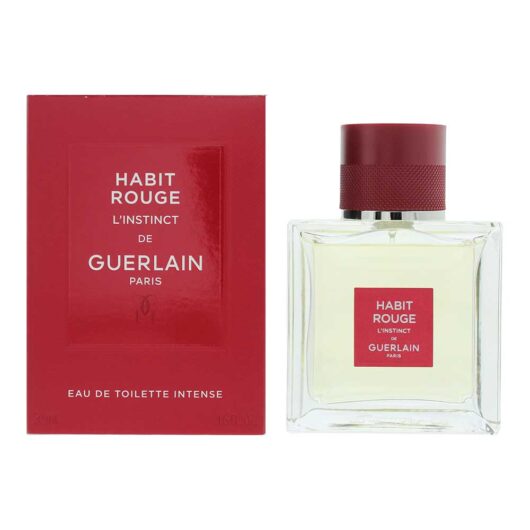 Guerlain Habit Rouge L'instinct Eau De Toilette Intense 50ml