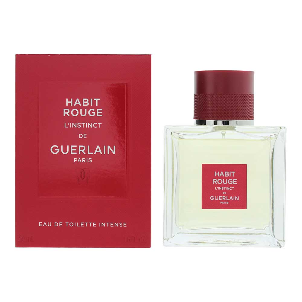 Guerlain Habit Rouge L'instinct Eau De Toilette Intense 50ml