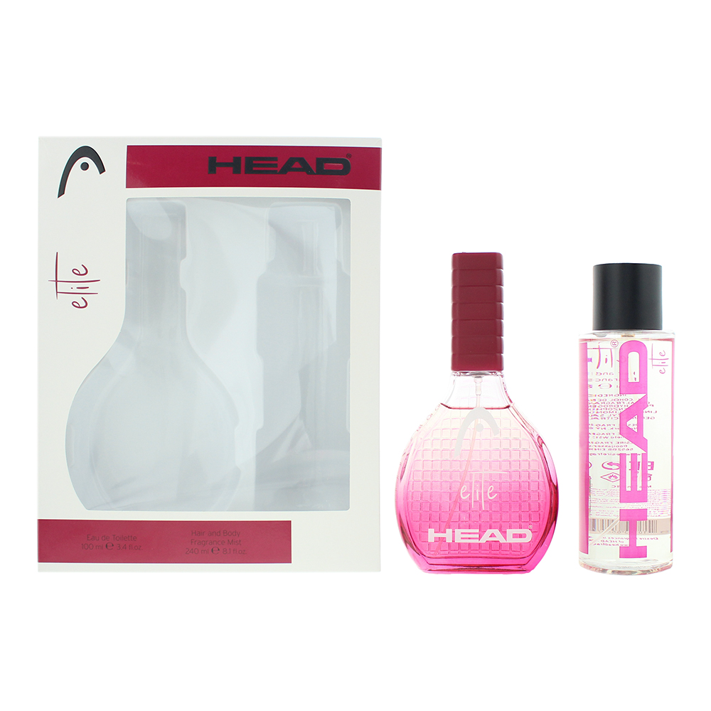 Head Elite 2 Piece Gift Set: Eau De Toilette 100ml - Fragrance Mist 240ml