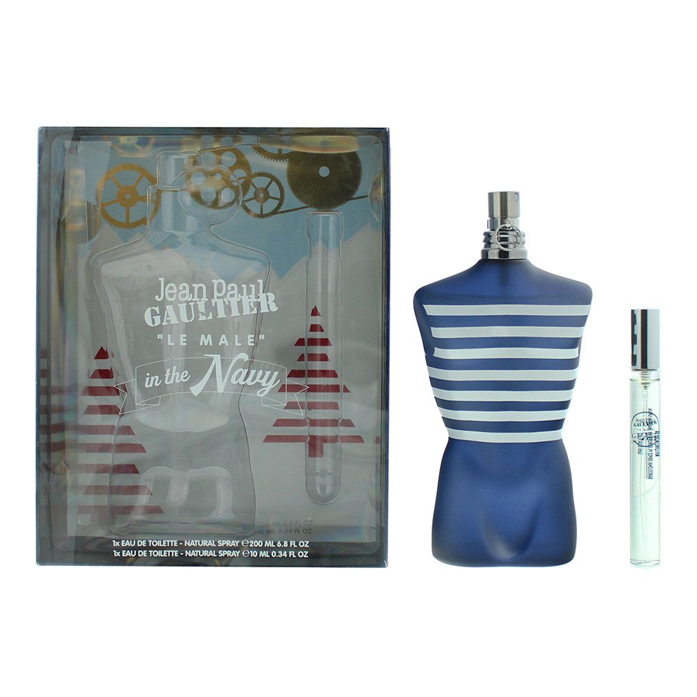 Jean Paul Gaultier Le Male In The Navy 2 Pcs Eau De Toilette 200ml+eau De Toilet