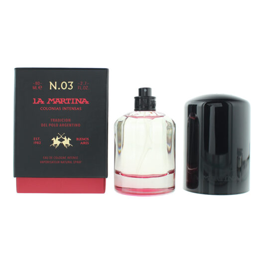 La Martina Nude Amber Intense Eau De Cologne 80ml