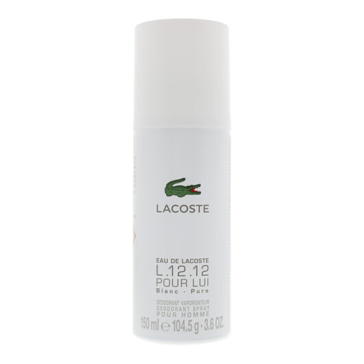 Lacoste Eau De Lacoste L.12.12 Pour Lui Blanc - Pure Deodorant Spray 150ml