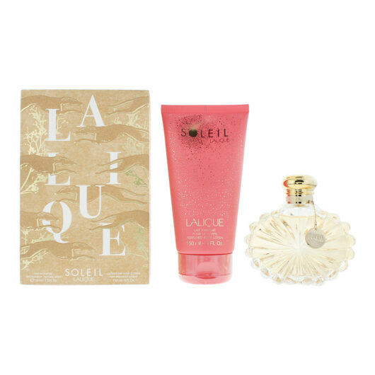 Lalique Soleil 2 Piece Gift Set: Eau De Parfum 50ml - Body Lotion 150ml
