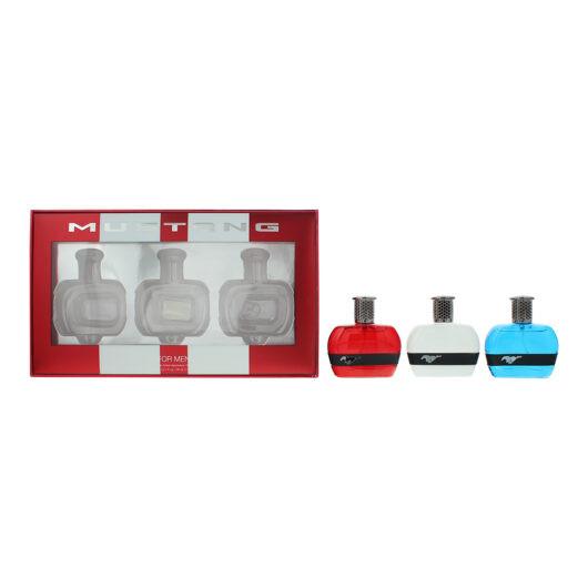 Mustang 3 Piece Gift Set: Eau De Toilette 3 X 30ml