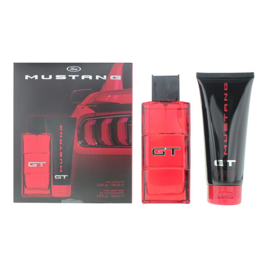 Mustang Gt Photobox 2 Piece Gift Set: Eau de Toilette 100ml - Hbw 150ml