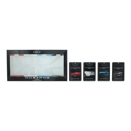 Mustang Pocket Spray 4 Piece Gift Set: Eau De Toilette 4 X 20ml