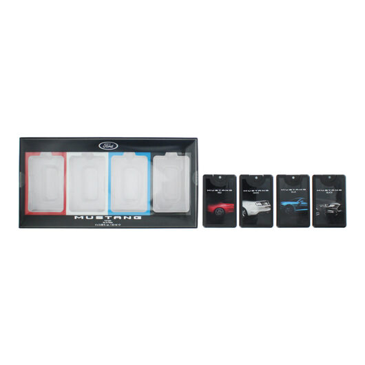 Mustang Pocketspray Coffret 4 Piece Gift Set: Eau de Toilette 4 X 20ml