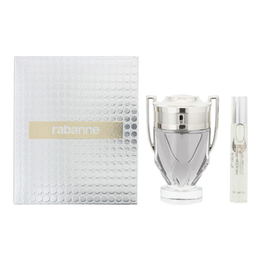 Paco Rabanne Invictus 2 Piece Gift Set: Eau De Toilette 100ml - Eau De Toilette 20ml