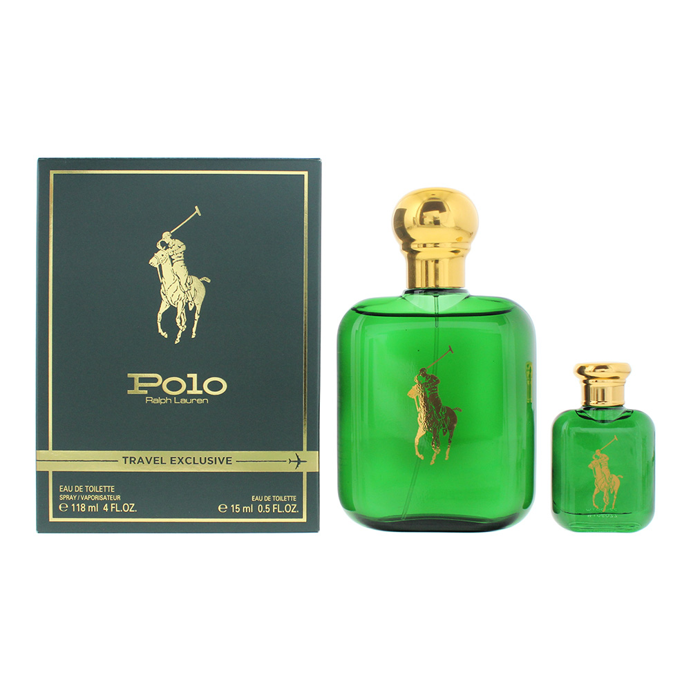 Ralph Lauren Polo Green 2 Piece Gift Set: Eau de Toilette 118ml - Eau de Toilette 15ml