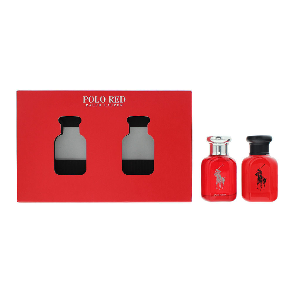 Ralph Lauren Polo Red 2 Piece Gift Set: Eau De Parfum 40ml - Eau De Toilette 40m