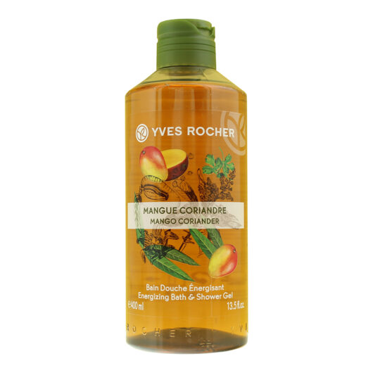 Yves Rocher Mango Coriander Energizing Bath Shower Gel 400ml