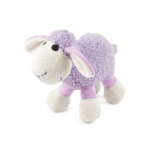 Ancol Small Bite Plush Lamb Lilac Puppy Toy