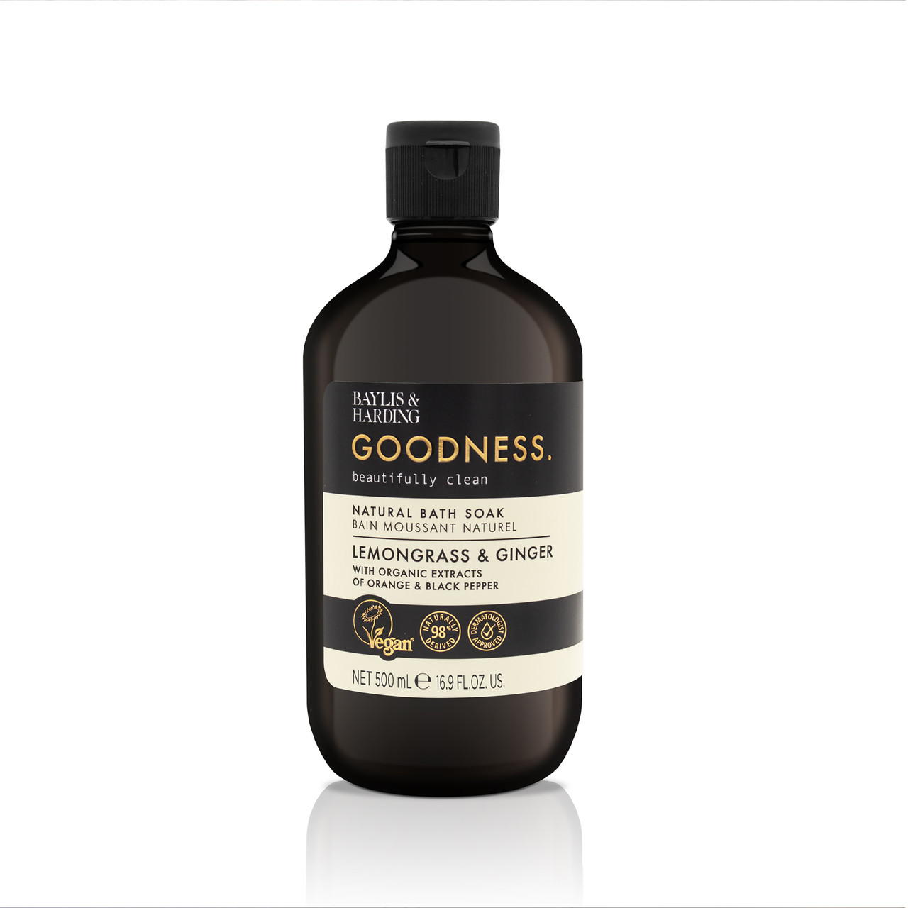Baylis & Harding Goodness Lemongrass & Ginger Bath Soak 500ml