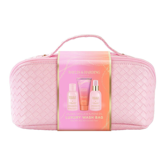 Baylis & Harding Jojoba, Vanilla & Almond Oil Luxury Wash Bag Gift Set