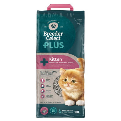 Breeder Celect PLUS Kitten Paper Cat Litter