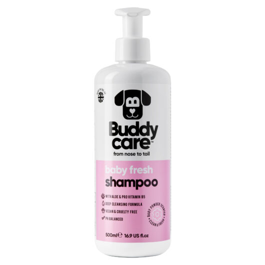 Buddycare Dog Shampoo - Baby Fresh - 500ml / 16.9 fl oz
