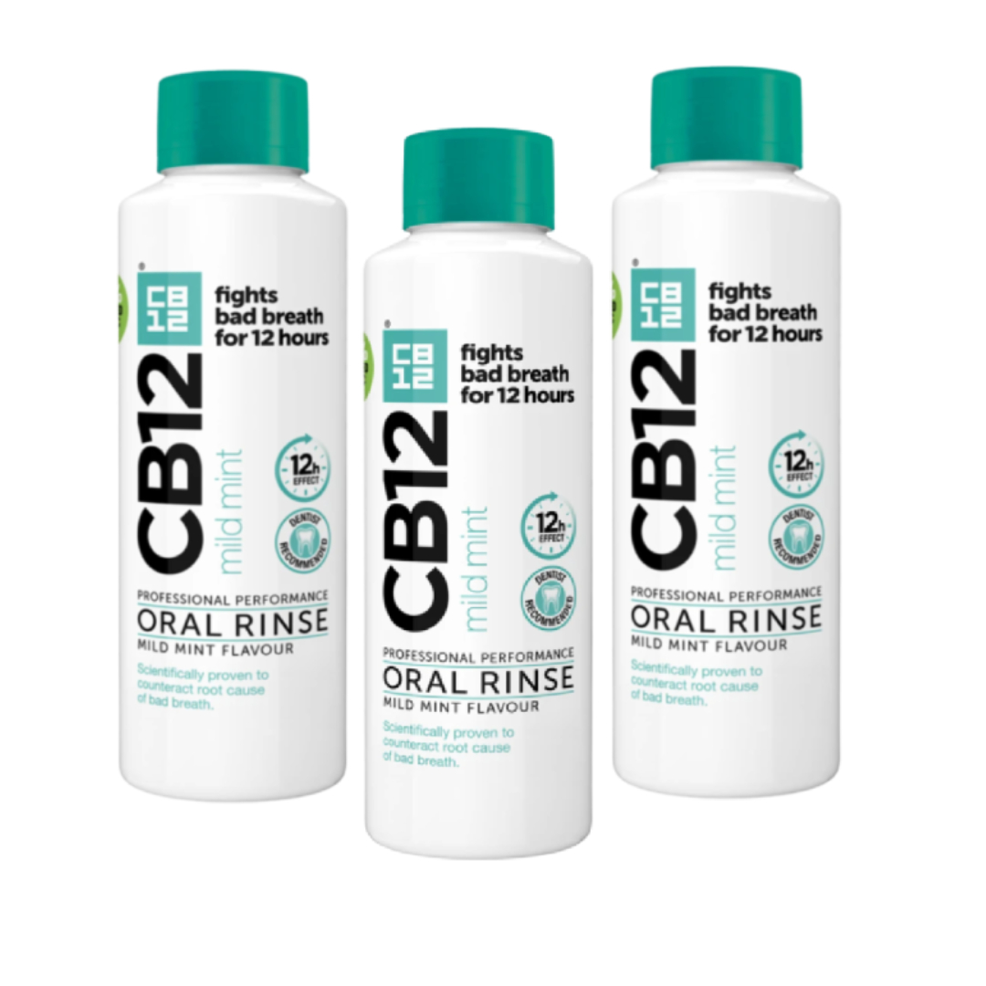 CB12 Mild Mint-Menthol Mouthwash 250ml