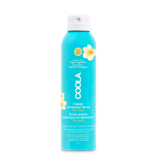 Coola Organic Classic Sun Cream Spray Spf30 Pina Colada 177ml
