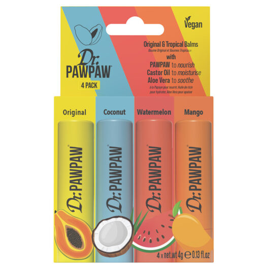 Dr.PAWPAW Original & Tropical Balms 4g x 4