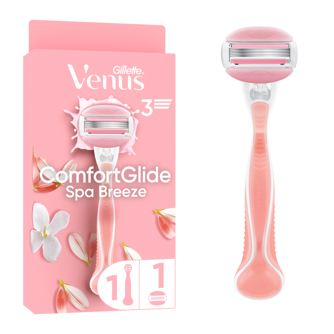 Gillette Venus ComfortGlide Spa Breeze Razor