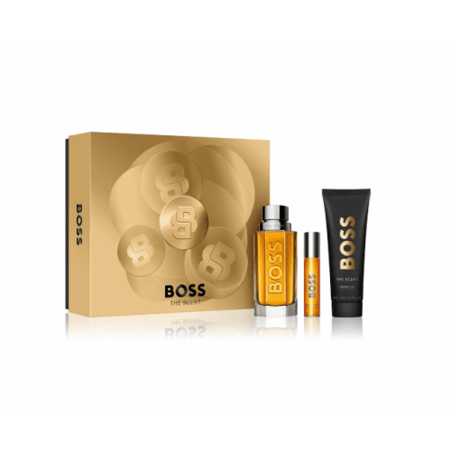Hugo Boss The Scent Set 100ml EDT+ 10ml EDT + 100ml Shower Gel
