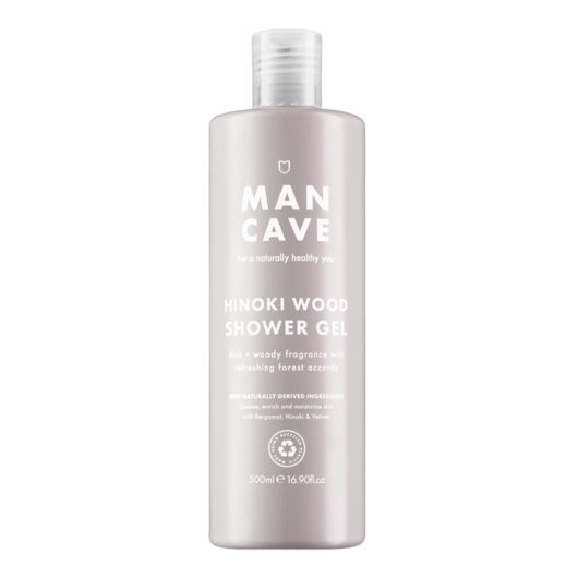 Mancave Hinoki Wood Shower Gel 500ml