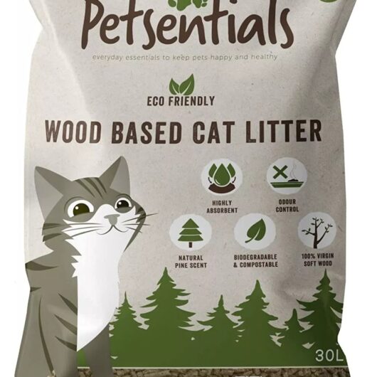 Petsentials Wood Based Cat Litter 30L