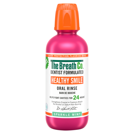 The Breath Co Oral Rinse Healthy Smile Sparkle Mint 500ml