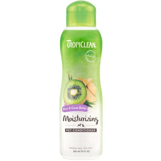 TropiClean Kiwi and Cocoa Butter Conditioner for Dogs and Cats 355ml