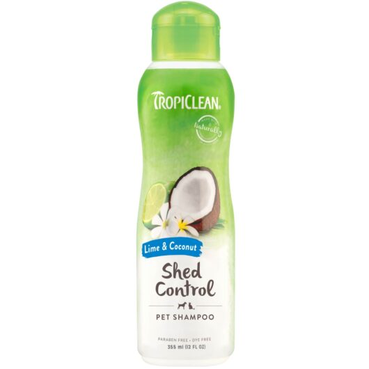 TropiClean Lime and Coconut Shampoo for Dogs and Cats 355ml
