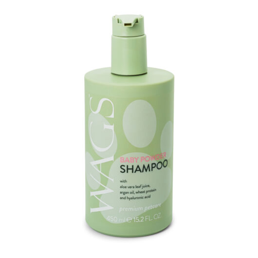WAGS Baby Powder shampoo for Dogs 450ml