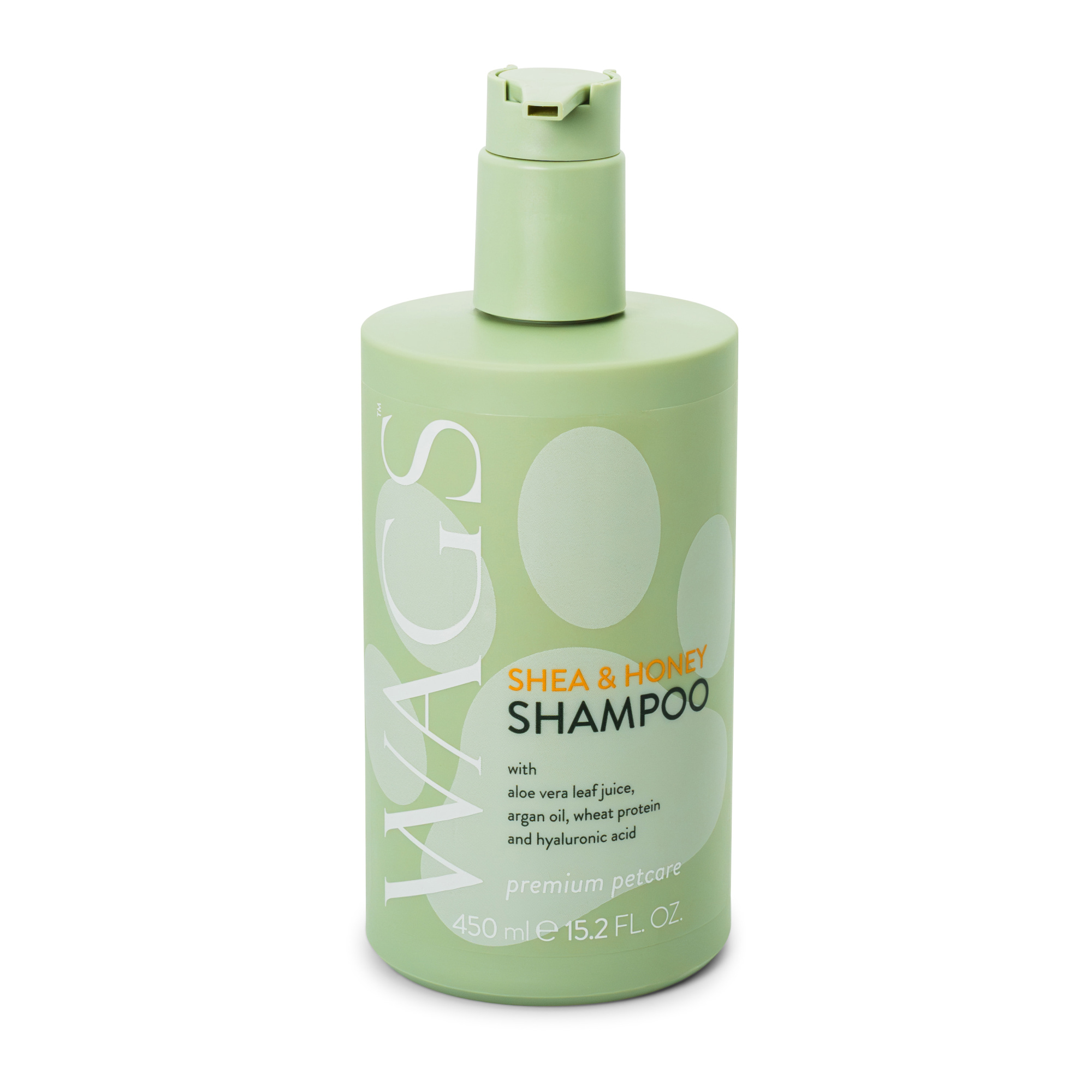 WAGS Shea & Honey fragrance Shampoo for Dogs 450ml