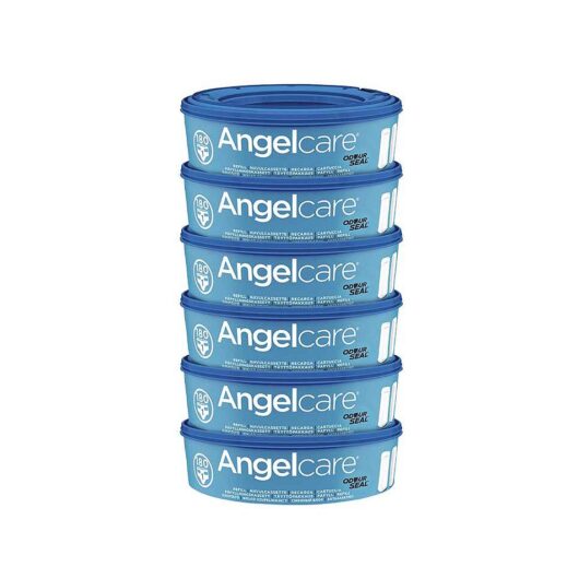 Angelcare Nappy Disposal System Refill Cassettes 6 Pack