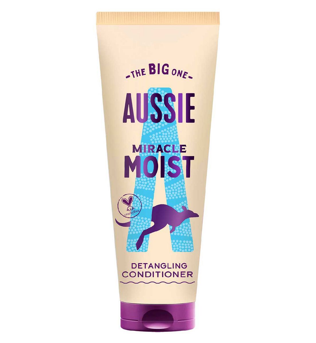 Aussie Miracle Moist Detangling Conditioner 275Ml. Moisturising Formula To Revive Dry Hair