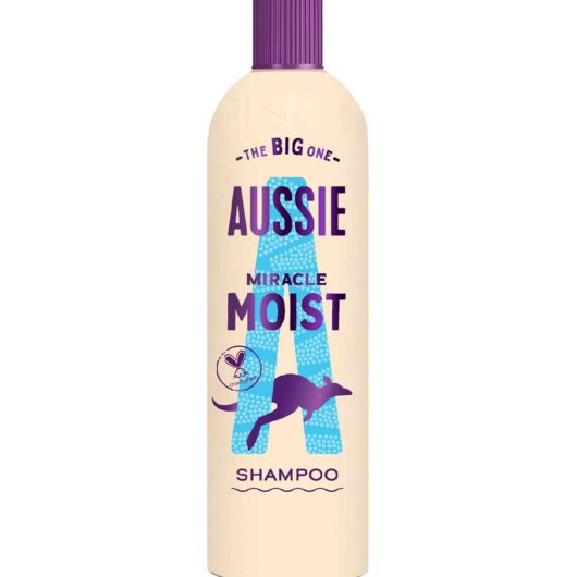 Aussie Miracle Moist Shampoo 400Ml. Moisture-Quenching Formula To Revive Dry