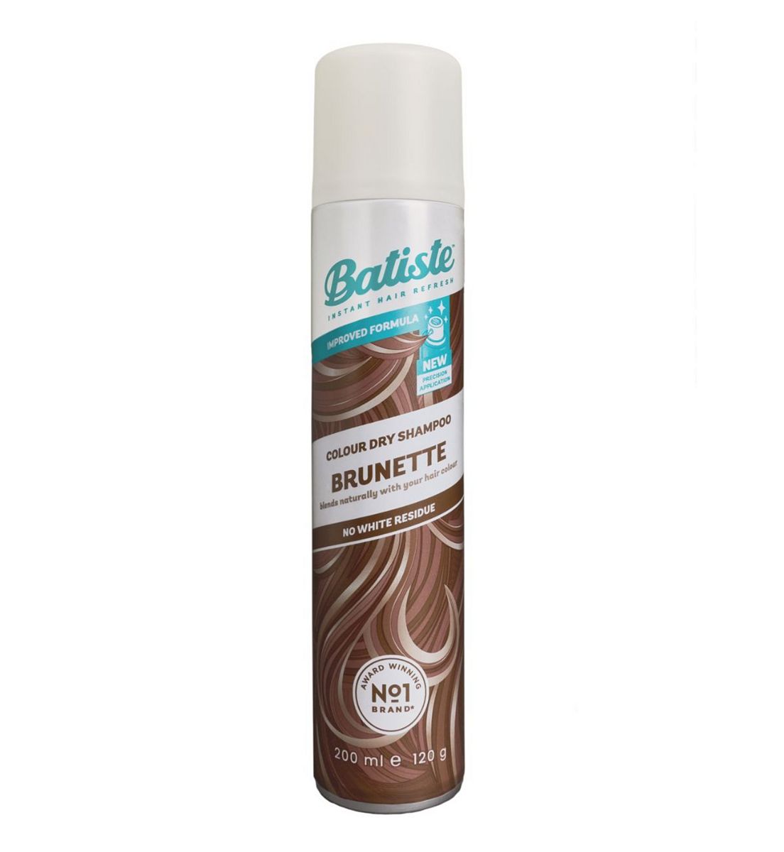 Batiste Dry Shampoo Brunette Colour, Instantly Refreshes And Removes Oil200 ml, 200ml