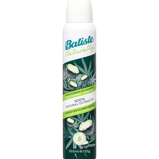 Batiste Naturally Dry Shampoo Coconut Milk & Hemp Seed Oil200 ml