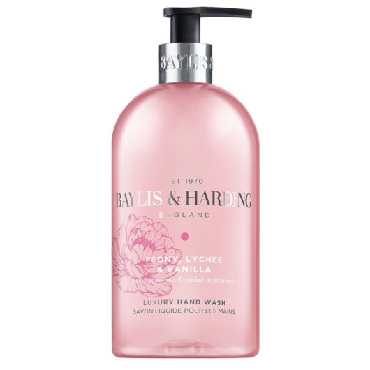 Baylis & Harding Signature Handwash Peony Lychee And Vanilla 500ml