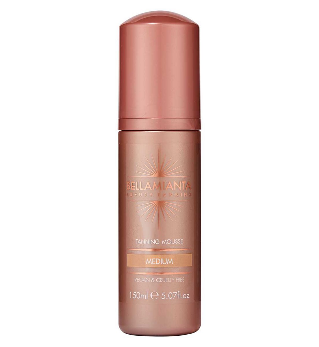 Bellamianta Medium Rapid Self Tanning Mousse 150ml