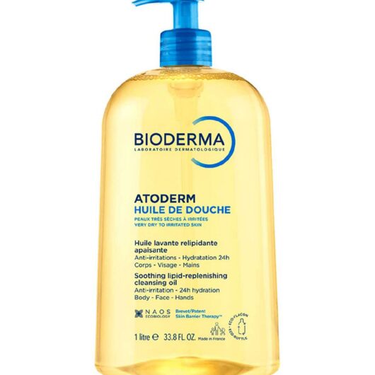 Bioderma Atoderm Shower Oil Body Wash For Very Dry Skin Prone To Eczema 1L