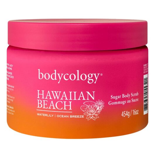Bodycology Hawaiian Beach Exfoliating Sugar Body Scrub 454g